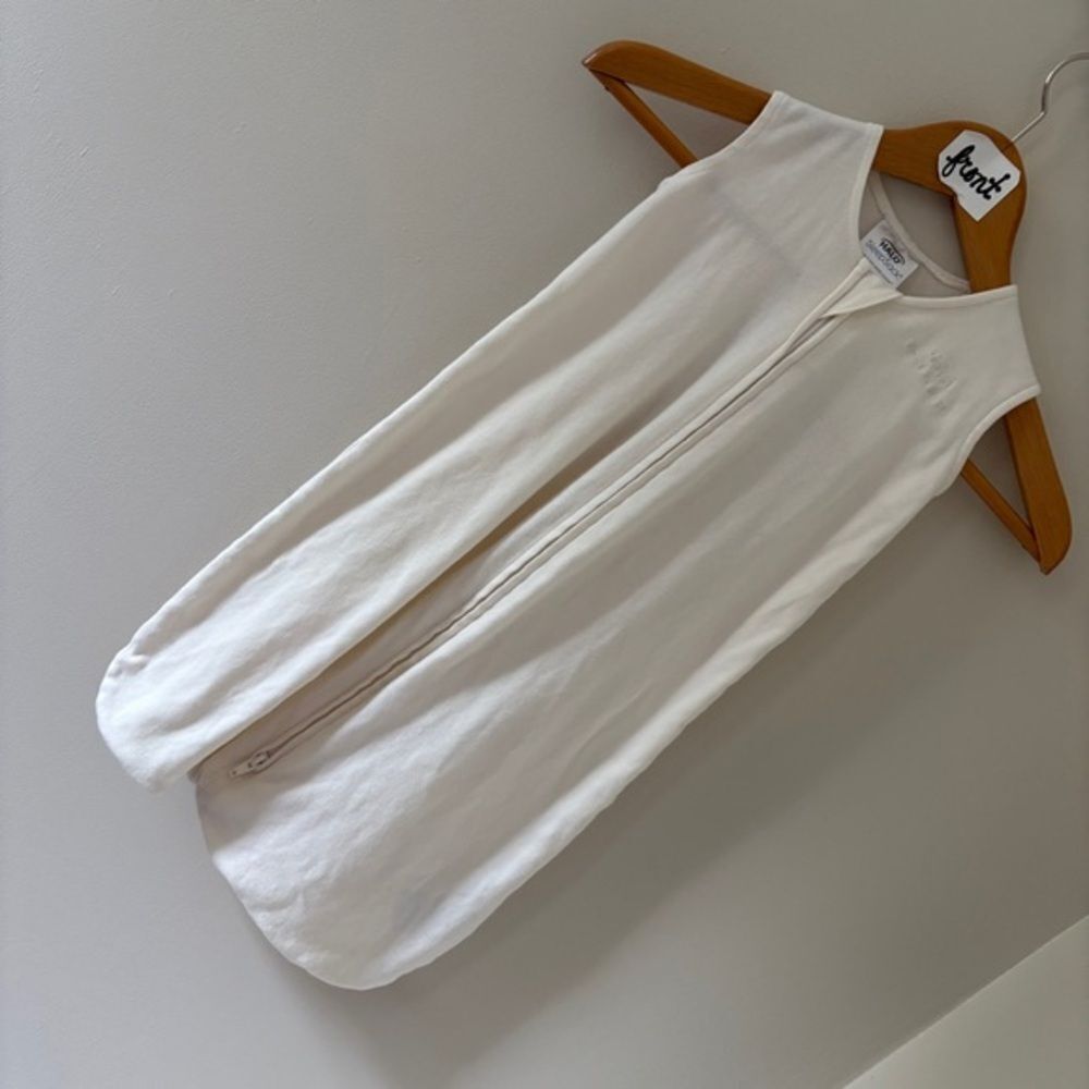 Halo SleepSack sz S birth - 6M 10-18 lbs Cream good preworn condition